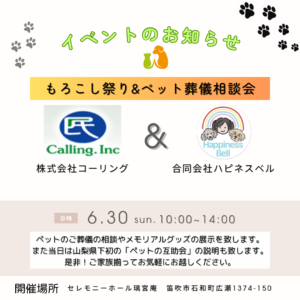 イベントお知らせ